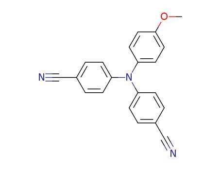 Benzonitrile, 4,4'-[(4-methoxyphenyl)imino]bis-
