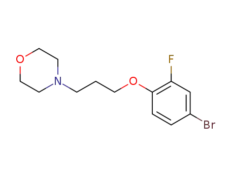 4-(3-(4-broMo-2-fluorophenoxy)propyl)Morpholine