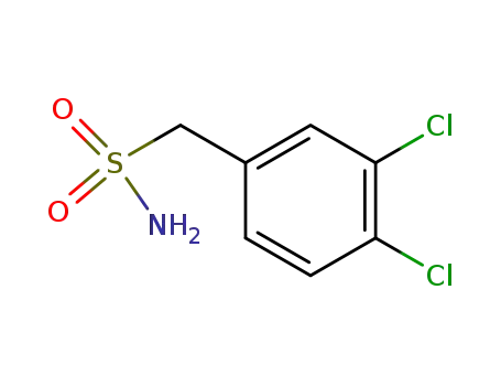 Molecular Structure of 904674-08-4 (Benzenemethanesulfonamide, 3,4-dichloro-)