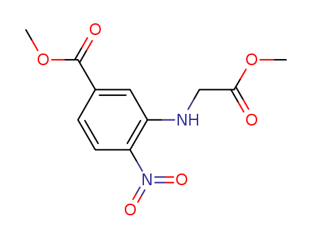 Methyl 3-[(2-Methoxy-2-oxoethyl)amino]-4-nitrobenzoate