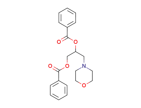 1,2-Propanediol, 3-(4-morpholinyl)-, dibenzoate (ester)