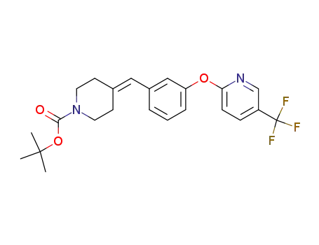 1-피페리딘카르복실산, 4-[[3-[[5-(트리플루오로메틸)-2-피리디닐]옥시]페닐]메틸렌]-, 1,1-디메틸에틸 에스테르