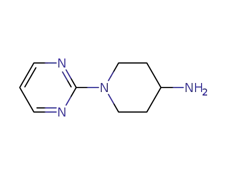 Molecular Structure of 412355-81-8 (1-(2-Pyrimidinyl)-4-piperidinamine)