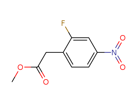Methyl 2-Fluoro-4-nitrophenylacetate cas no. 337529-74-5 98%