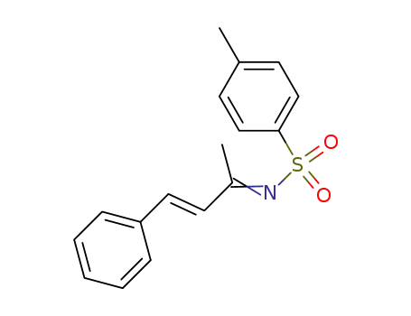 Benzenesulfonamide, 4-methyl-N-(1-methyl-3-phenyl-2-propenylidene)-,
(E,E)-