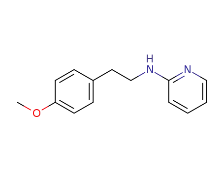 Molecular Structure of 596116-07-3 (2-Pyridinamine,N-[2-(4-methoxyphenyl)ethyl]-(9CI))