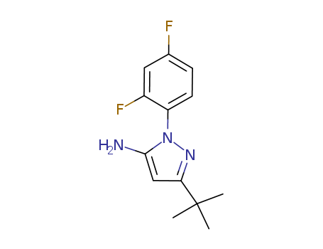 3-tert-butyl-1-(2,4-difluorophenyl)-1H-pyrazol-5-amine