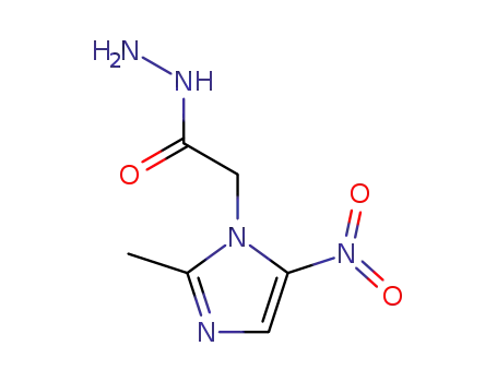 2-(2-methyl-5-nitro-1H-imidazol-1-yl)acetohydrazide