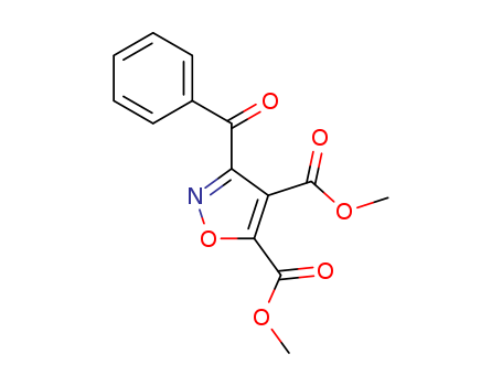 4,5-Isoxazoledicarboxylic acid, 3-benzoyl-, dimethyl ester