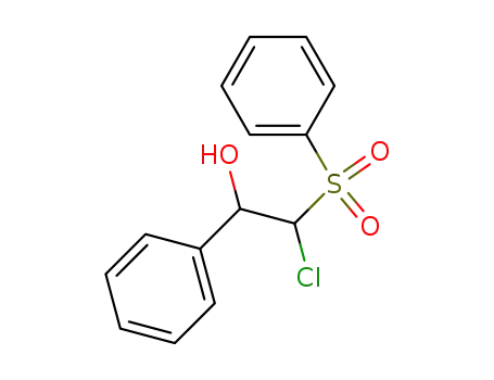2-chloro-1-phenyl-2-(phenylsulfonyl)ethan-1-ol