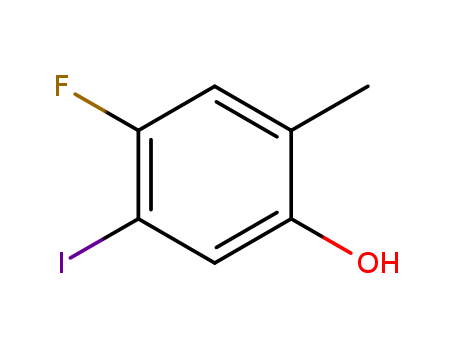 Phenol, 4-fluoro-5-iodo-2-methyl-