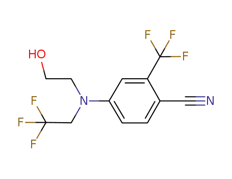 Benzonitrile,
4-[(2-hydroxyethyl)(2,2,2-trifluoroethyl)amino]-2-(trifluoromethyl)-