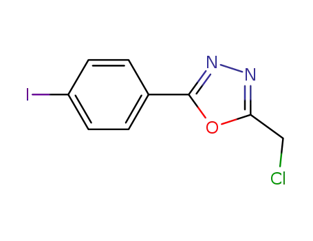 2-(클로로메틸)-5-(4-요오도페닐)-1,3,4-옥사디아졸