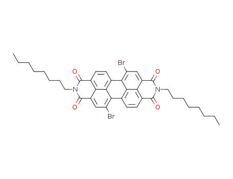 N,N'-디-(n-옥틸)-1,7-디브로모페릴렌-3,4:9,10-테트라카르복실산 비스미드