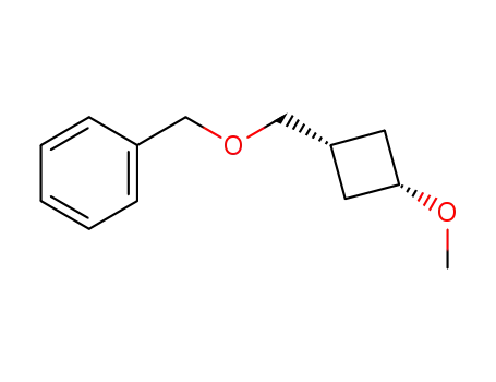 (((cis-3-methoxycyclobutyl)methoxy)methyl)benzene
