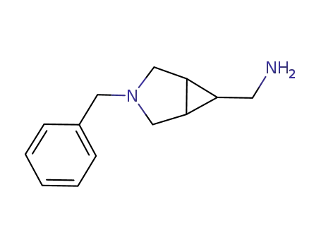 Molecular Structure of 720680-79-5 (N-3-benzyl-3-azabicyclo [3.1. 0] hex-6-yl-methyl amine)