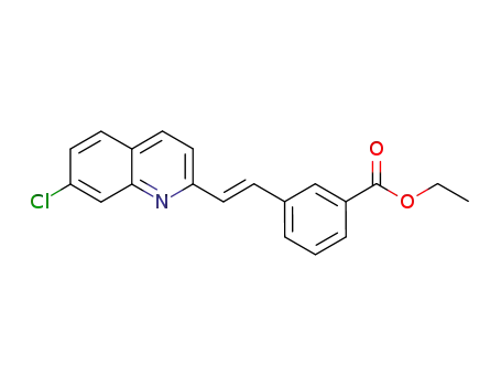 ethyl 3-(2-(7-chloro-2-quinolinyl)ethenyl)benzoate