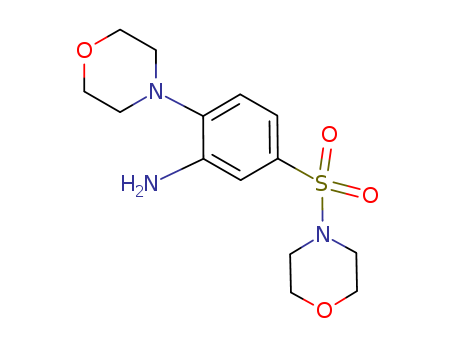 5-(MORPHOLINE-4-SULFONYL)-2-MORPHOLIN-4-YL-PHENYLAMINE