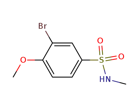 3-broMo-4-메톡시-N-메틸벤젠설폰아미드