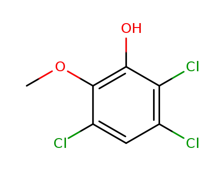 Molecular Structure of 938-23-8 (2,3,5-trichloro-6-methoxyphenol)