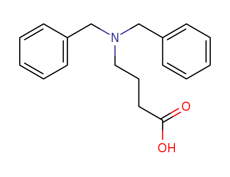 Butanoic acid, 4-[bis(phenylmethyl)amino]-