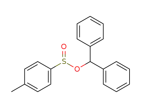 Molecular Structure of 17447-59-5 (diphenylmethyl 4-methylbenzenesulfinate)