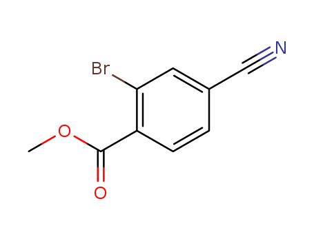 Methyl 2-bromo-4-cyanobenzoate cas no. 98592-04-2 98%