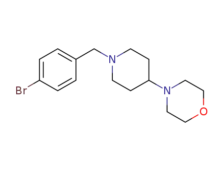 4-(1-(4-bromobenzyl)piperidin-4-yl)morpholine