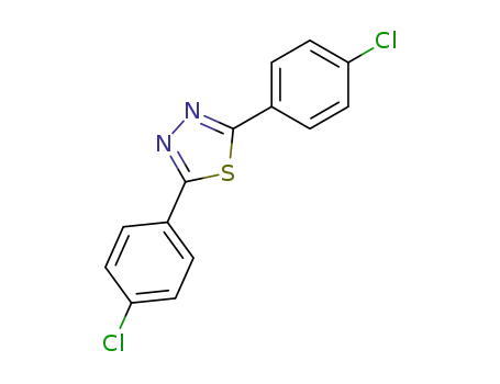 1,3,4-Thiadiazole, 2,5-bis(4-chlorophenyl)-