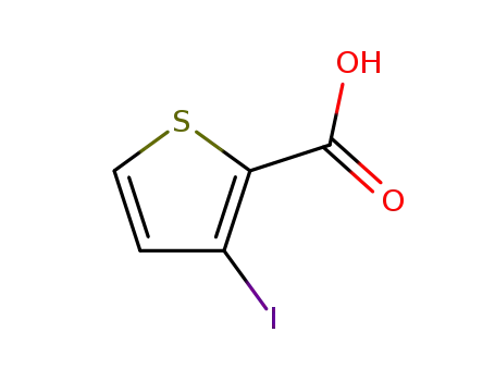 Molecular Structure of 60166-84-9 (3-IODOTHIOPHENE-2-CARBOXYLIC ACID)