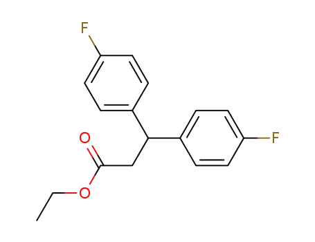 ethyl 3,3-bis(4-fluorophenyl)propanoate