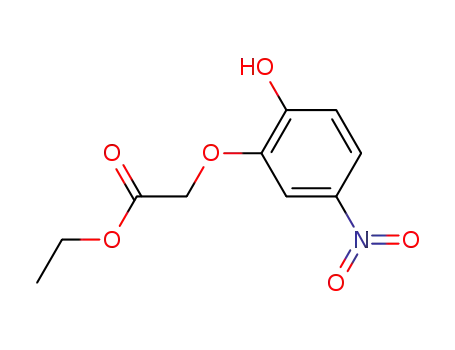 Molecular Structure of 103095-47-2 ((2-hydroxy-5-nitrophenoxy)acetic acid ethyl ester)