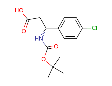 Boc-(R)-3-AMino-3-(4-chloro-phenyl)-propionic acid