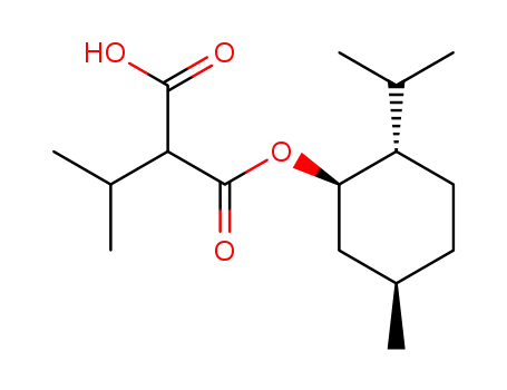 (1R,3R,4S)-p-menthan-3-yl hydrogen isopropylmalonate