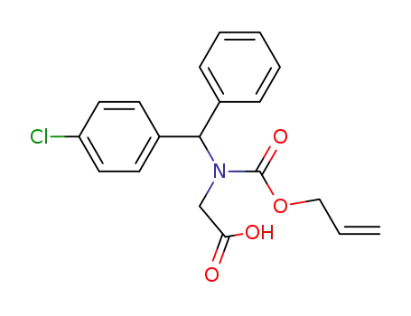 (RS)-{Allyloxycarbonyl-[(4-chloro-phenyl)-phenyl-methyl]-amino}-acetic acid