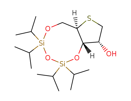 1,4-anhydro-3,5-O-(1,1,3,3-tetraisopropyldisiloxane-1,3-diyl)-4-thio-D-ribitol