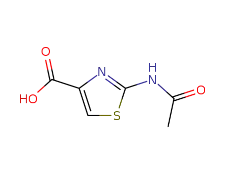 Molecular Structure of 50602-38-5 (2-ACETYLAMINO-THIAZOLE-4-CARBOXYLIC ACID)