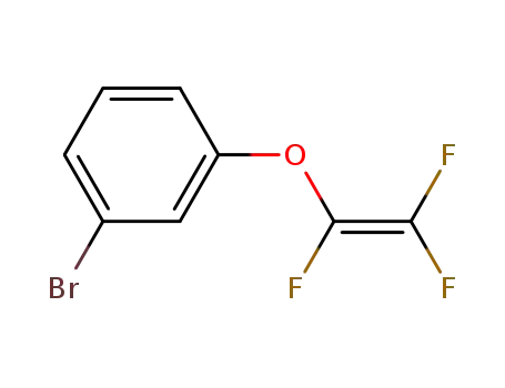 Molecular Structure of 260262-38-2 (3-[(trifluorovinyl)oxy]bromobenzene)