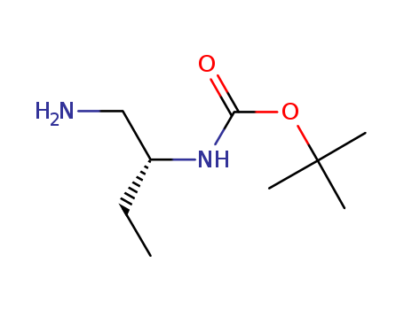 Carbamic acid, [(1S)-1-(aminomethyl)propyl]-, 1,1-dimethylethyl ester (9CI)