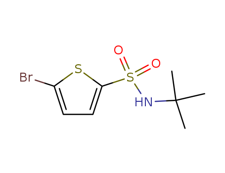 2-Thiophenesulfonamide, 5-bromo-N-(1,1-dimethylethyl)-