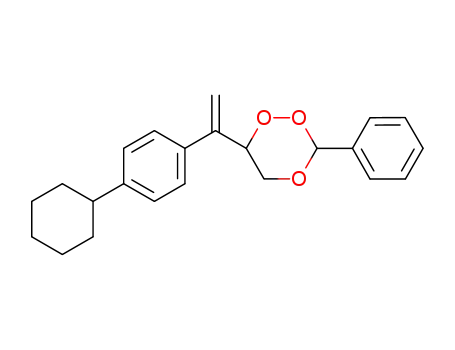 1,2,4-Trioxane, 6-[1-(4-cyclohexylphenyl)ethenyl]-3-phenyl-
