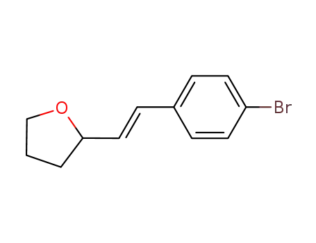 2-[(E)-2-(4-bromophenyl)ethenyl]tetrahydrofuran