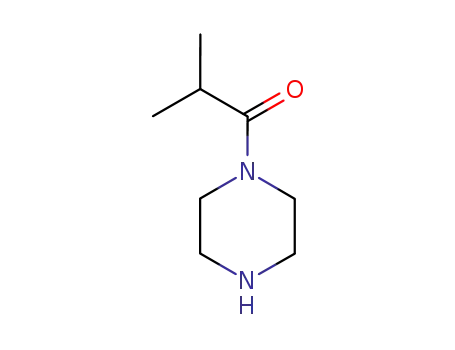 Molecular Structure of 71260-16-7 (1-(2-METHYLPROPANOYL)-PIPERAZINE)