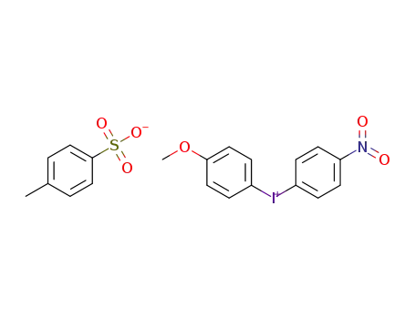 (4-methoxyphenyl)(4-nitrophenyl)iodonium p-toluenesulfonate