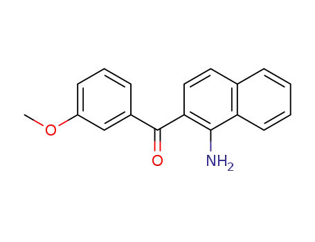 1-amino-2-(3-methoxybenzoyl)naphthalene