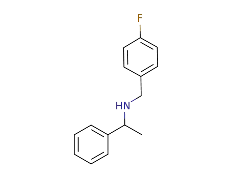 N- (4- 플루오로 벤질) -N- (1- 페닐 에틸) 아민