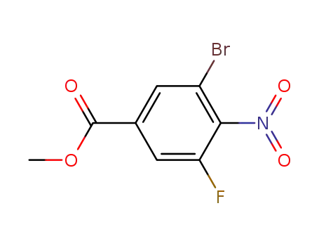 methyl-3-bromo-5-fluoro-4-nitrobenzoate