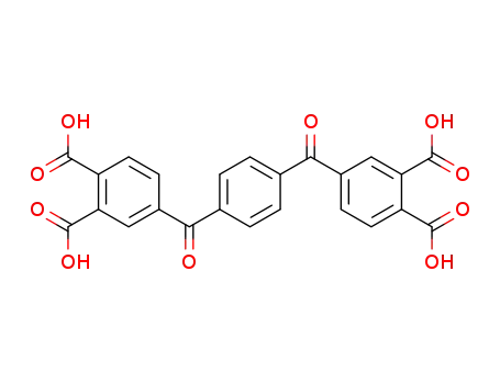 Molecular Structure of 23602-85-9 (3,3',4,4'-Terephthaloydiphthalic acid)
