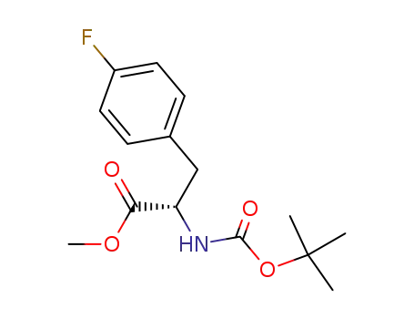 (S)-2-TERT-BUTOXYCARBONYLAMINO-3-(4-FLUORO-PHENYL)-PROPIONIC ACID METHYL ESTER