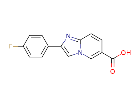 2-(4-Fluorophenyl)imidazo[1,2-a]pyridine-6-carboxylic acid
